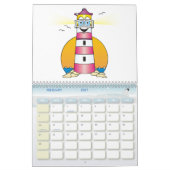 Cartoon Lighthouse Kalender (Feb 2027)