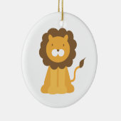 Cartoon Lion Keramik Ornament (Rechts)