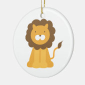 Cartoon Lion Keramik Ornament (Links)