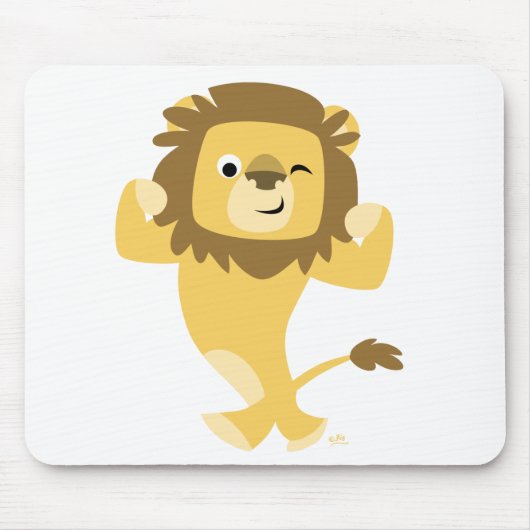 Cartoon Lion mousepad (Vorne)