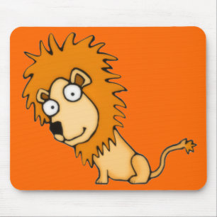 Cartoon Lion Mousepad