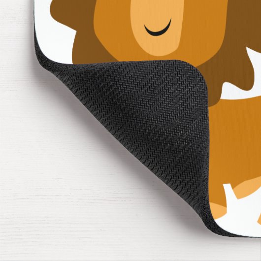 Cartoon-Lion-Mousepad Mousepad (Ecke)