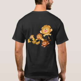 Cartoon Lions' Parade T - Shirt (hinten)