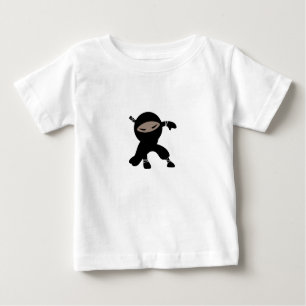 Cartoon Little Ninja Krieger Baby T-shirt