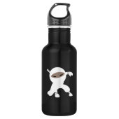 Cartoon Little Ninja Krieger Edelstahlflasche (Vorderseite)