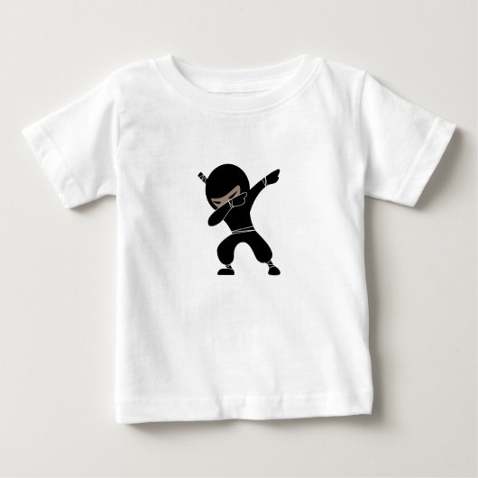 Cartoon Little Ninja Warrior Baby T-shirt (Vorderseite)