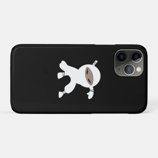 Cartoon Little Ninja Warrior Case-Mate iPhone Hülle (Rückseite (Horizontal))