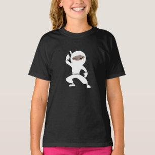 Cartoon Little Ninja Warrior T-Shirt