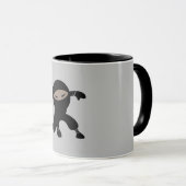 Cartoon Little Ninja Warrior Tasse (VorderseiteRechts)