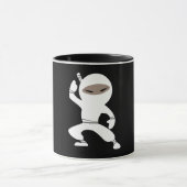 Cartoon Little Ninja Warrior Tasse (Zentrum)