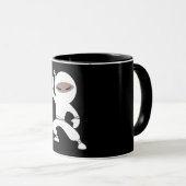 Cartoon Little Ninja Warrior Tasse (VorderseiteRechts)