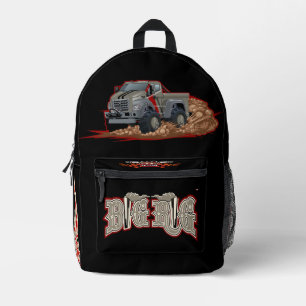 Cartoon-LKW Bedruckter Rucksack