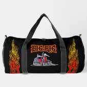 Cartoon LKW "Big Rig" Duffle Bag (Rückseite)