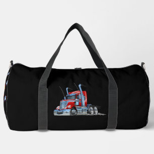 Cartoon LKW "Big Rig" Duffle Bag