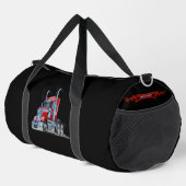 Cartoon LKW "Big Rig" Duffle Bag (Rechte Ecke)