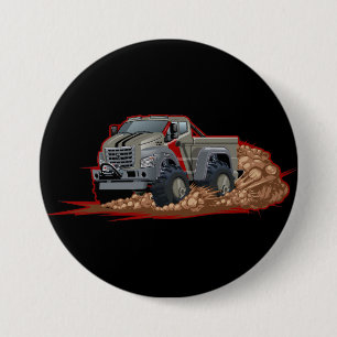 Cartoon-LKW Button