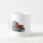 Cartoon LKW Kaffee Tasse (Vorderseite Links)