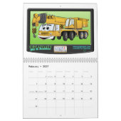Cartoon LKW-Kalender Kalender (Feb 2027)