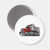 Cartoon-LKW-Magnet Magnet (Vorderseite/Rückseite)