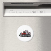Cartoon-LKW-Magnet Magnet (In Situ (Geschirrspüler))