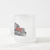 Cartoon LKW mattierte Tasse (Vorderseite Links)