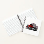 Cartoon-LKW-Notebook Notizblock (Innenseite)