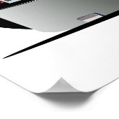 Cartoon-LKW-Plakat Poster (Ecke)