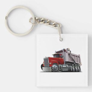 Cartoon LKW Schlüsselanhänger