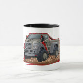 Cartoon-LKW Tasse (Zentrum)