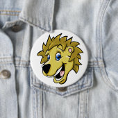 Cartoon-Löwe Button (Beispiel)