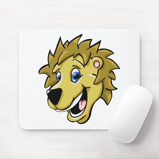 Cartoon-Löwe Mousepad (Mit Mouse)