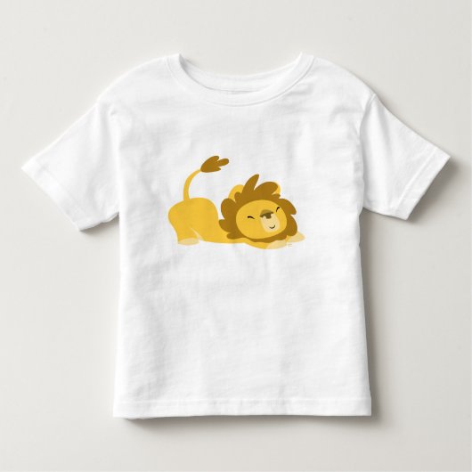 Cartoon Löwenkinder T - Shirt (Vorderseite)