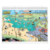Cartoon Luftfahrt-Spaß-Kalender Kalender (Titelbild)