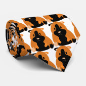 Cartoon Lyric Krawatte (Gerollt)