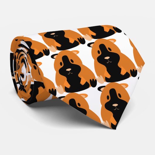 Cartoon Lyric Krawatte (Gerollt)