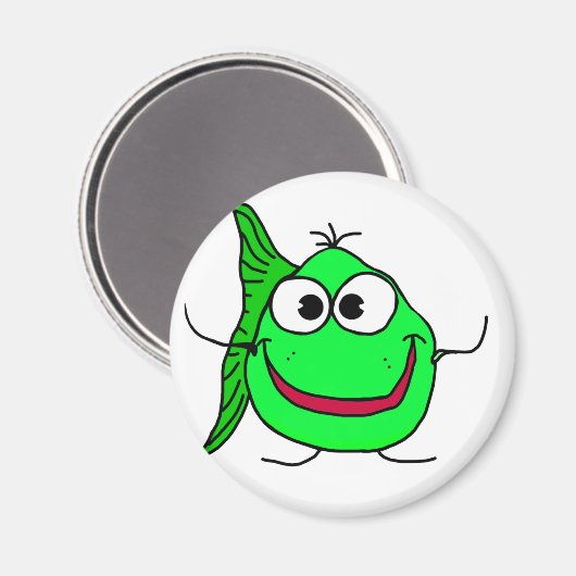 Cartoon Magnet (Vorderseite/Rückseite)