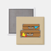 Cartoon Magnet (Vorderseite/Rückseite)