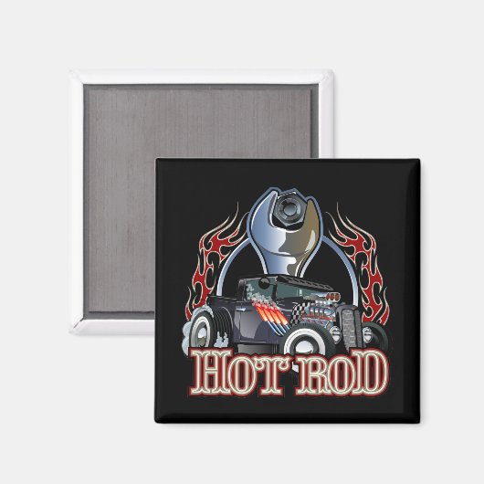 Cartoon Magnet (Vorderseite/Rückseite)