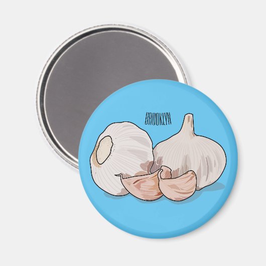 Cartoon Magnet (Vorderseite/Rückseite)