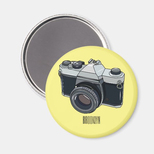 Cartoon Magnet (Vorderseite/Rückseite)