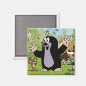 Cartoon-Magnet Magnet (Vorderseite/Rückseite)
