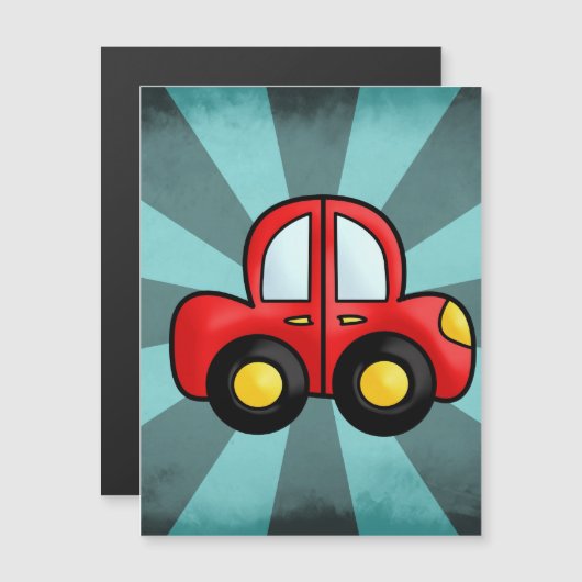 Cartoon Magnetkarte (Vorne/Hinten)