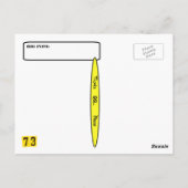 Cartoon Male Ham Operator QSL Karte Anpassen! (Rückseite)