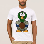 Cartoon Mallard Duck Mens T - Shirt (Vorderseite)