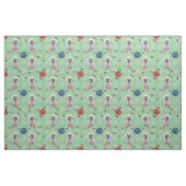 Cartoon Maltese Stoff (Fat Quarter (45,7 x 55,9 cm))