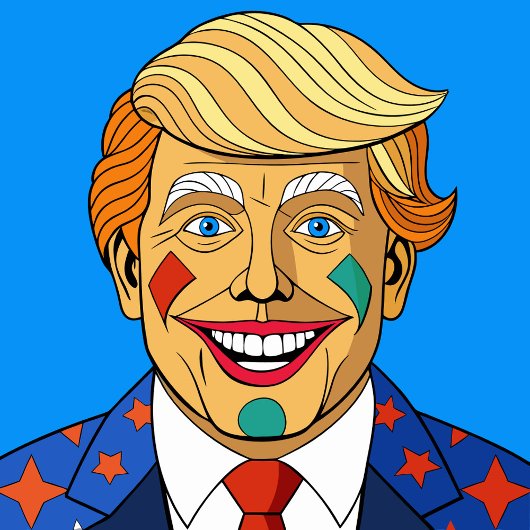 Cartoon Man Dartscheibe