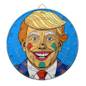 Cartoon Man Dartscheibe (vorne)