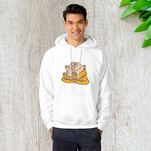 Cartoon Man vermittelt Hoodie