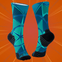 Cartoon Mandala Blue