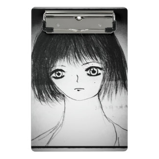 cartoon manga yaei drawing cute anime girl mini klemmbrett